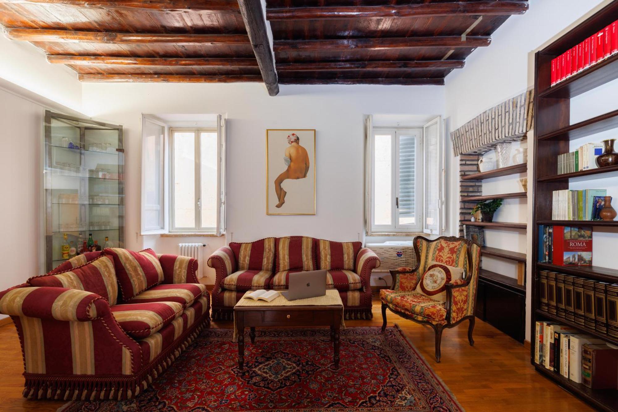 Gesu E Maria Balcony Apt At Spanish Steps Рим Екстериор снимка